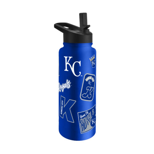 Kansas City Royals Quencher Bottle 34oz Stainless Steel Dreamweave