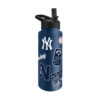 New York Yankees Quencher Bottle 34oz Stainless Steel Dreamweave