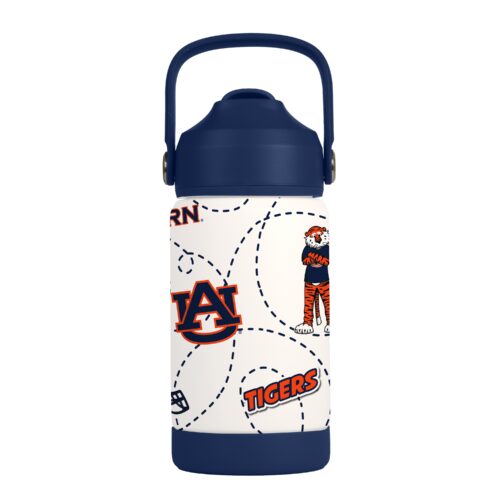 Auburn Tigers Kids Bottle 12oz Stainless Steel Mascot