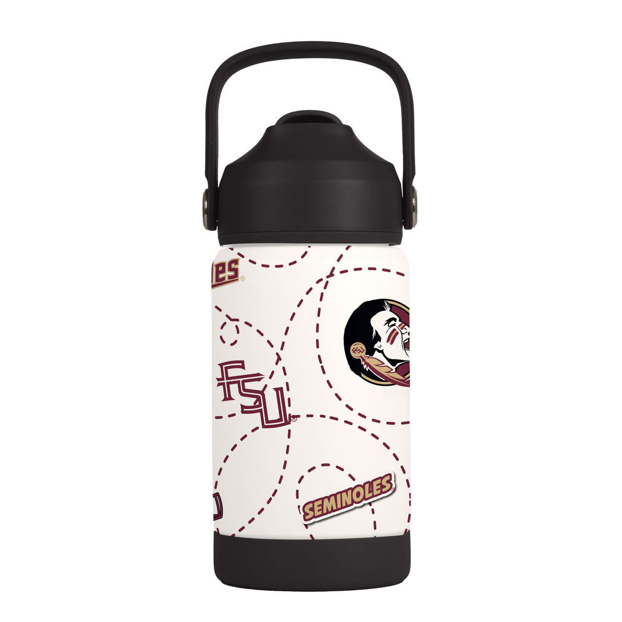 Florida State Seminoles Kids Bottle 12oz Stainless Steel Mascot Florida State Seminoles Kids Bottle 12oz Stainless Steel Mascot