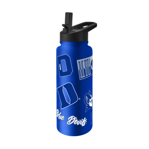 Duke Blue Devils Quencher Bottle 34oz Stainless Steel Dreamweave