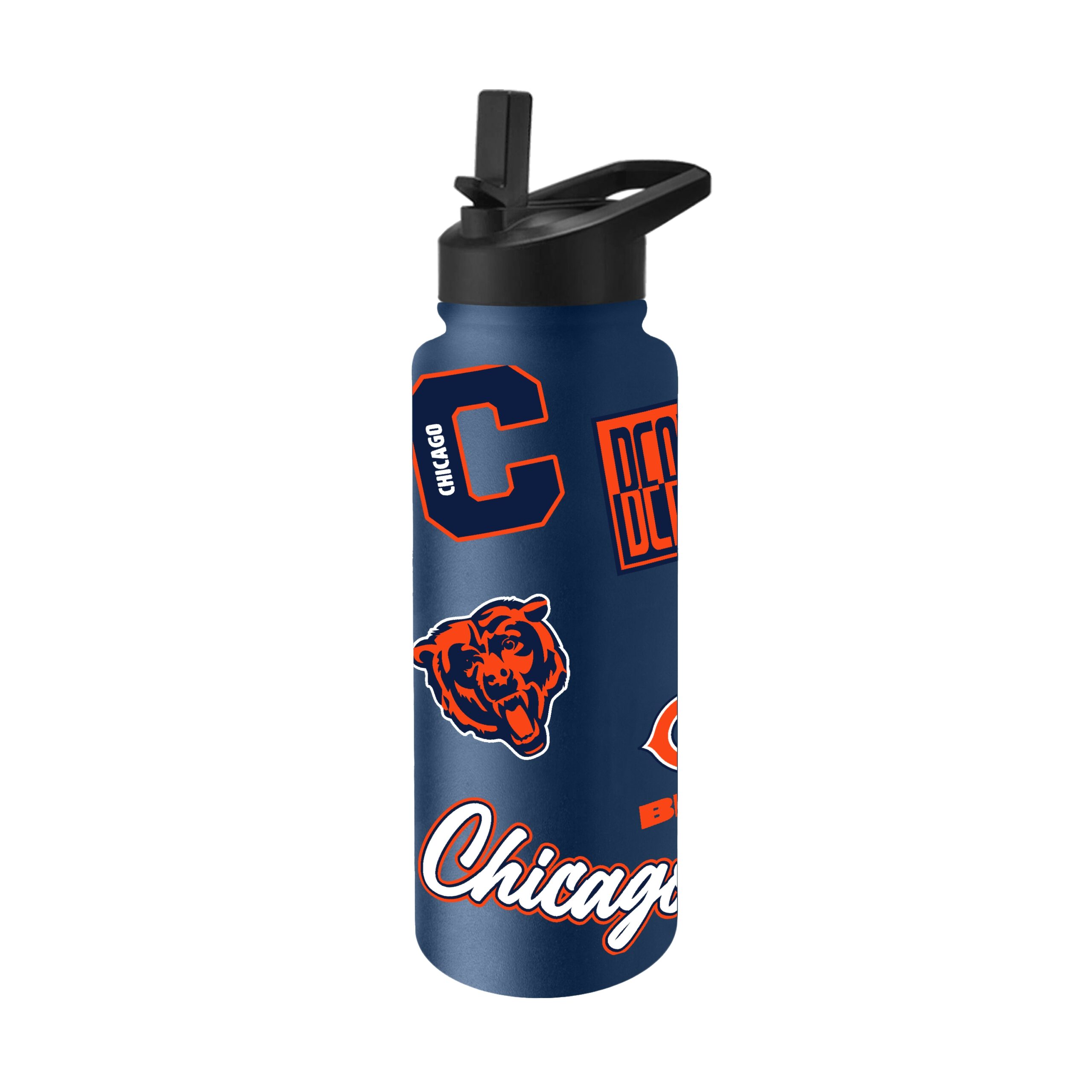Chicago Bears Quencher Bottle 34oz Stainless Steel Dreamweave Chicago Bears Quencher Bottle 34oz Stainless Steel Dreamweave