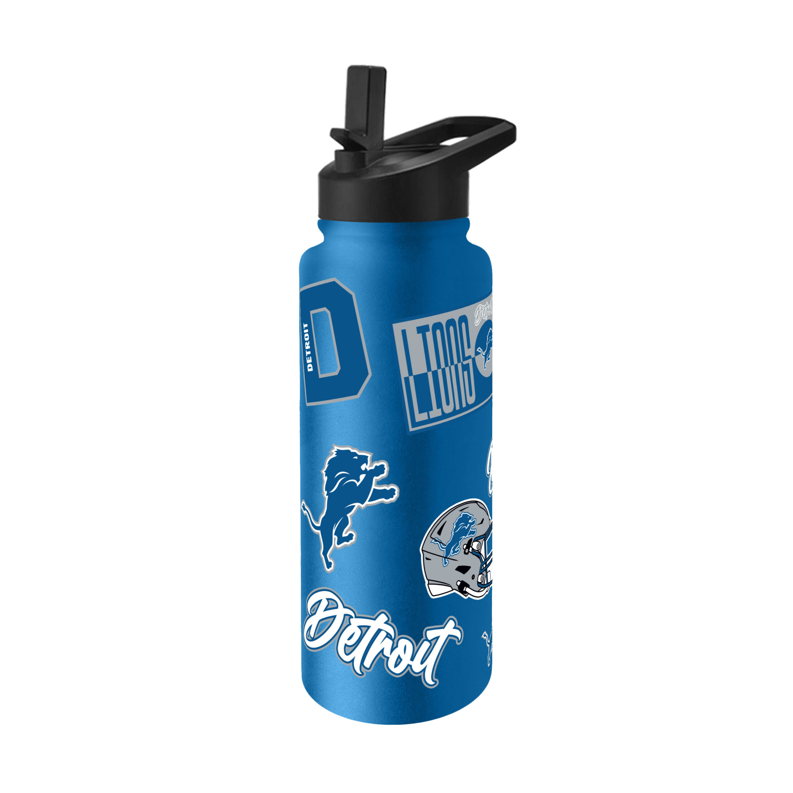 Detroit Lions Quencher Bottle 34oz Stainless Steel Dreamweave Detroit Lions Quencher Bottle 34oz Stainless Steel Dreamweave