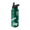 New York Jets Quencher Bottle 34oz Stainless Steel Dreamweave