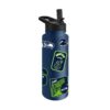 Seattle Seahawks Quencher Bottle 34oz Stainless Steel Dreamweave