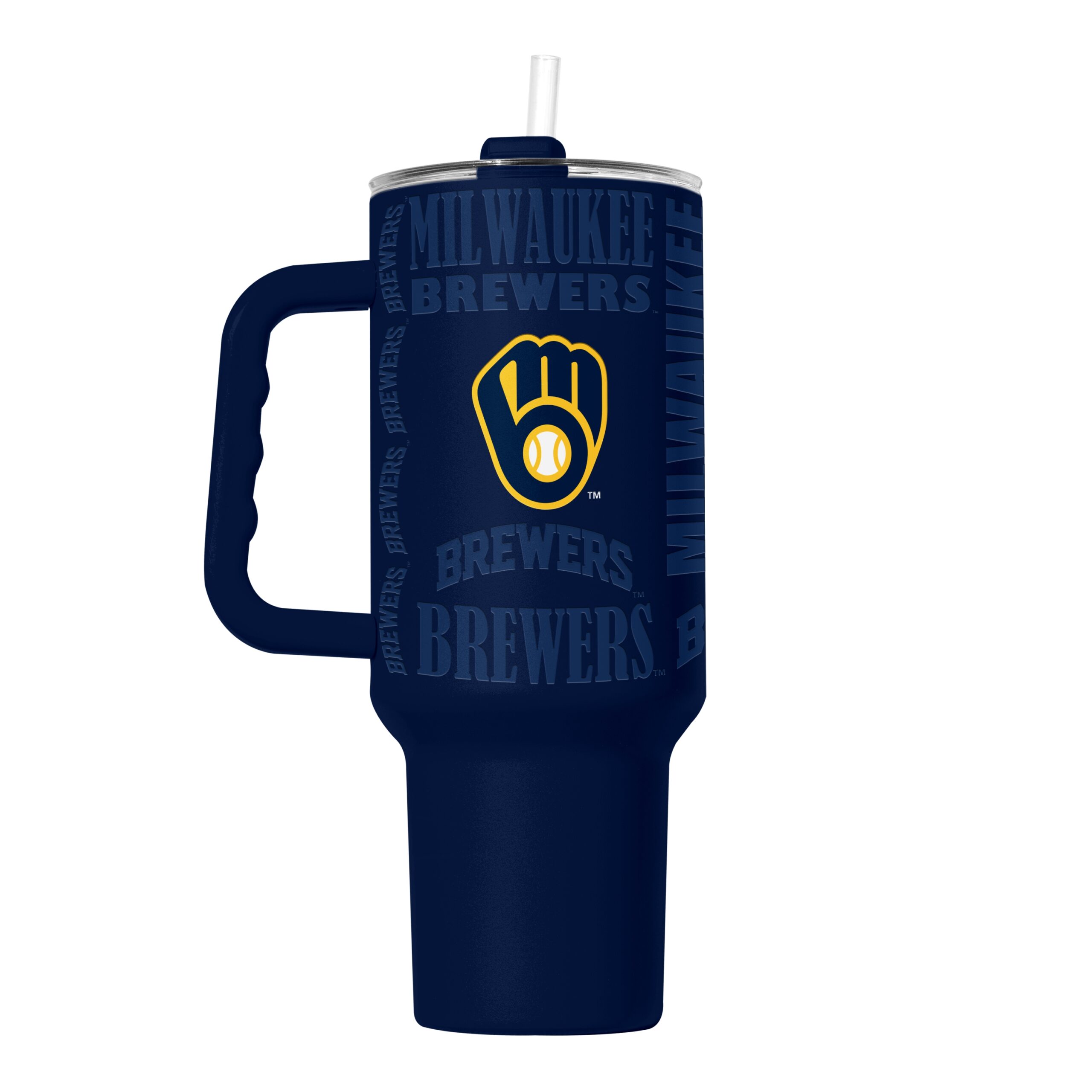 Milwaukee Brewers Tumbler 40oz Powder Coat Replay Milwaukee Brewers Tumbler 40oz Powder Coat Replay