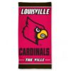 Louisville Cardinals Towel 30×60 Beach Style – Special Order