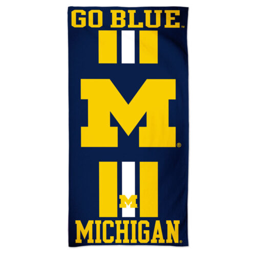 Michigan Wolverines Towel 30×60 Beach Style