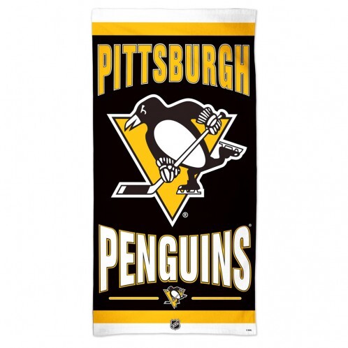 Pittsburgh Penguins Towel 30×60 Beach Style – Special Order