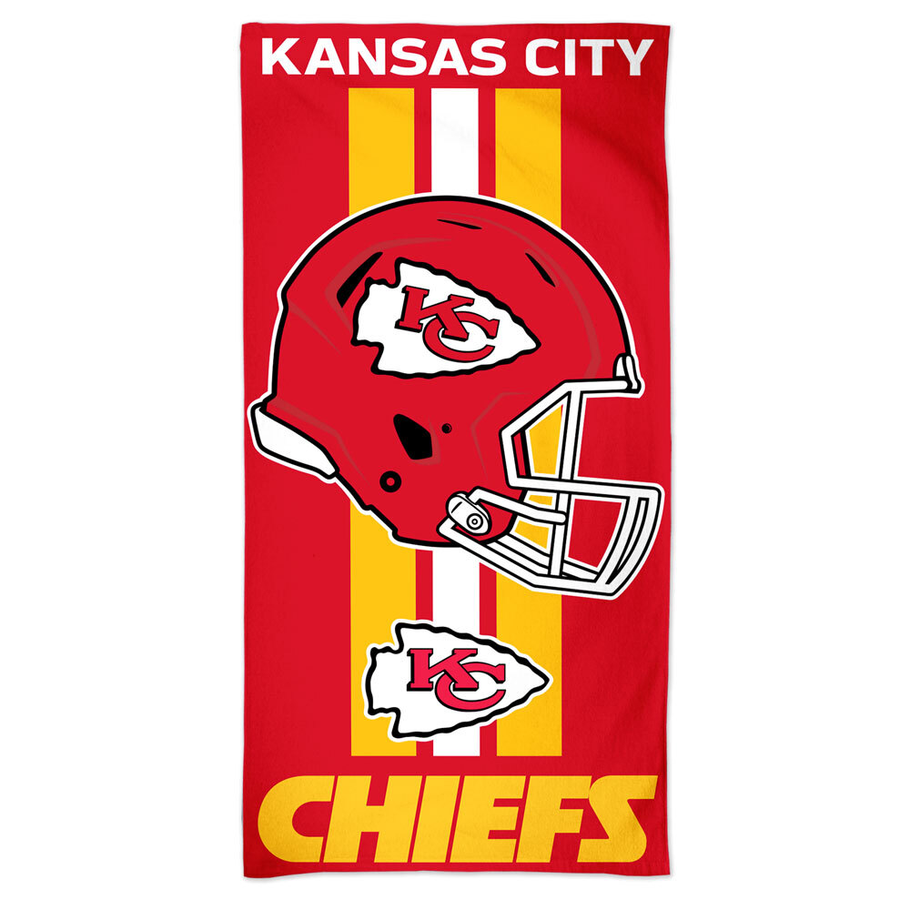 Kansas City Chiefs Towel 30×60 Beach Style Kansas City Chiefs Towel 30×60 Beach Style
