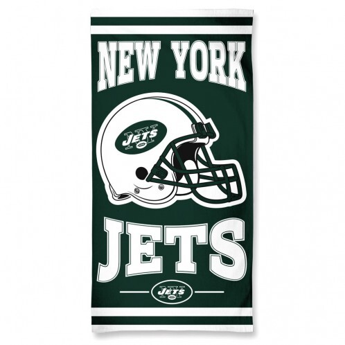 New York Jets Towel 30×60 Beach Style