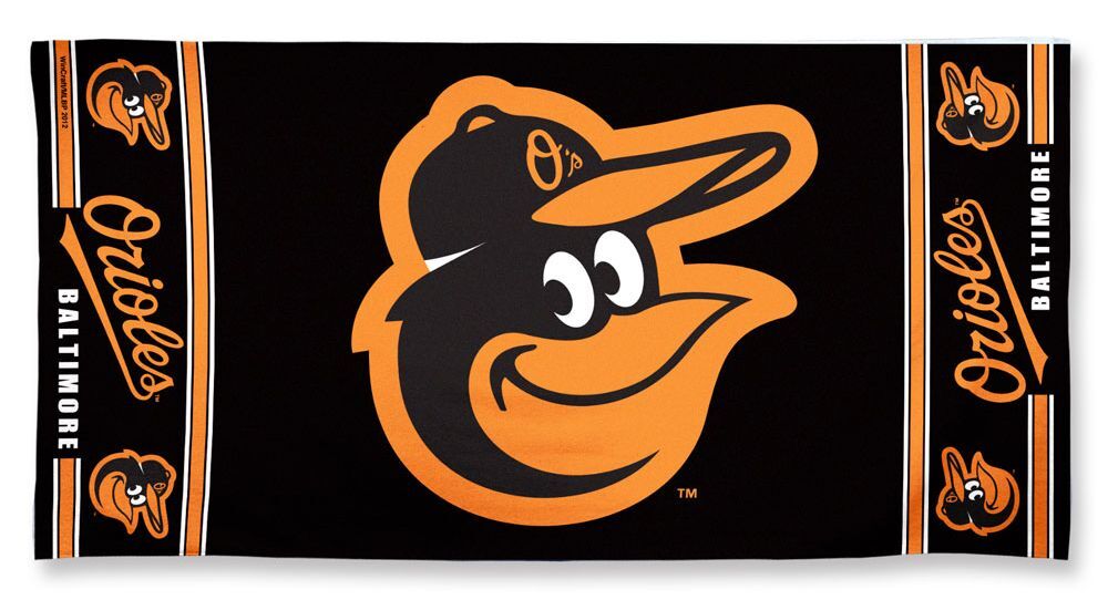Baltimore Orioles Towel 30×60 Beach Style Gooney Bird Design Baltimore Orioles Towel 30×60 Beach Style Gooney Bird Design
