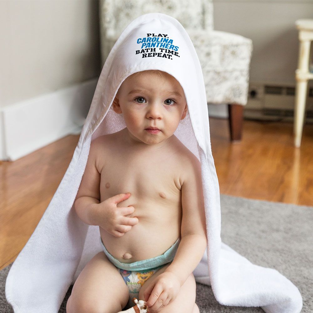 Carolina Panthers Hooded Baby Towel All Pro Carolina Panthers Hooded Baby Towel All Pro
