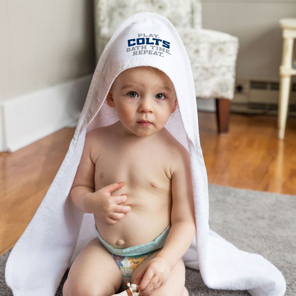 Indianapolis Colts Hooded Baby Towel All Pro Indianapolis Colts Hooded Baby Towel All Pro